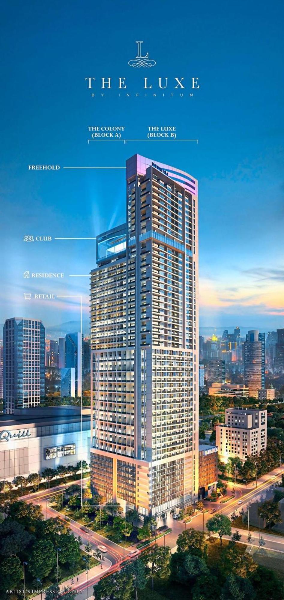 The Lux Colony By Infinitum Klcc Pangsapuri Kuala Lumpur